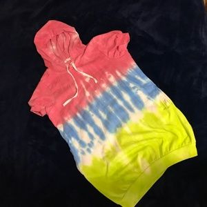 Ultra Flirt Hooded sweatshirt dress. Size L